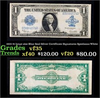 1923 Speelman/White $1 large size Blue Seal Silver