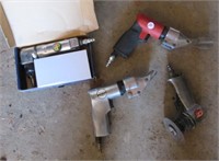 (4) Air tools including air nibbler, grinder,