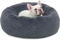 Bedsure Small Dog Bed Washable - Self Calming Dog