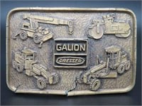 Galion Dresser Belt Buckle, damaged