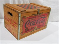 Coca Cola Wooden Box 11 1/2" T x 18" W x 12" D