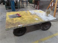 Steel Flat Bed Trolley 1620x1000mm