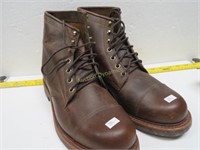 Chippewa Leather Work Boots, Size10w