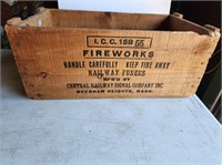 Fireworks Wood Crate