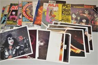 Mixed Vtg KISS & Other Bands Programs & More