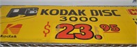 2pc Kodak Store Signs-Hand Painted