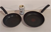 Two T-Fal Frying Pans