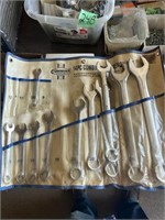 Combination Wrench set, not complete