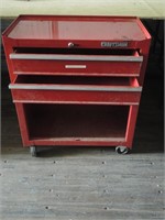 RED CRAFTSMAN BASE CABINET