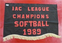 IAC League Champions Softball 1989