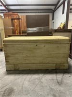 Painted Cedar Chest