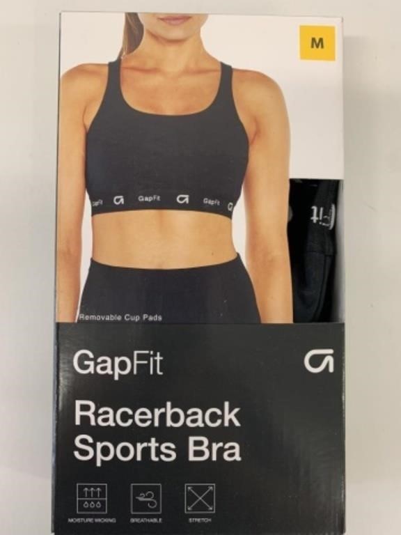 New GapFit Racerback Sports Bra Size M