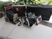 Polaroid 104 land camera & model 95