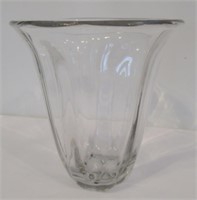 Vintage Steuben Art Glass Large Vase. Measures: