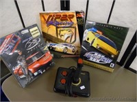 3 CD-Rom Racing Games and Gravis Gaming Controller