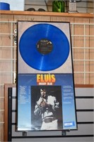 Framed Elvis "Moody Blue" Record