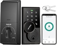 NEW $82 Smart Keyless Entry Door Lock w/Bluetooth