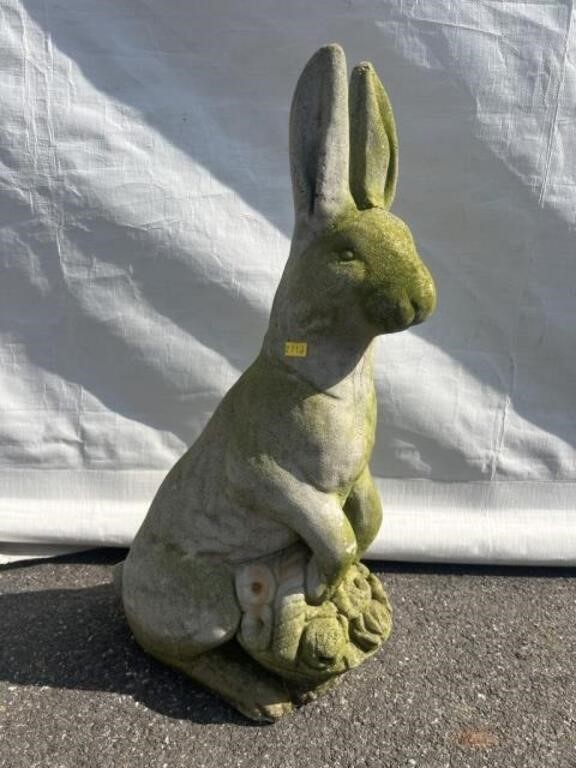 Concrete Rabbit Statue