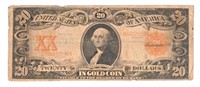 1906 US $20 Gold Certificate