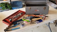 Tool box with contents.