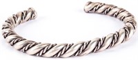 Jewelry Sterling Silver Twist Cuff Bracelet