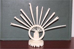 A Chinese Bone with Toothpicks
