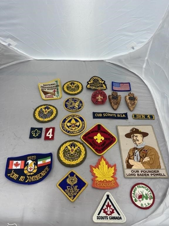 Boy Scout Patches - various