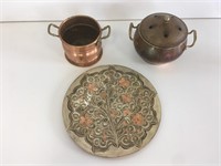 Lot of Copper Decorative Items