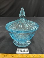 Vintage Anchor Hocking Glass Candy Dish