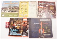 Lot de vinyles 33 tours / RPM, musique allemande