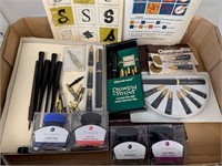 Calligraphy Lot - Pens, Nibs, Ink, etc