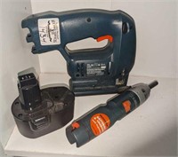 Black and decker cordless saw & driver