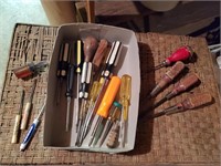 Box of screwdrivers
