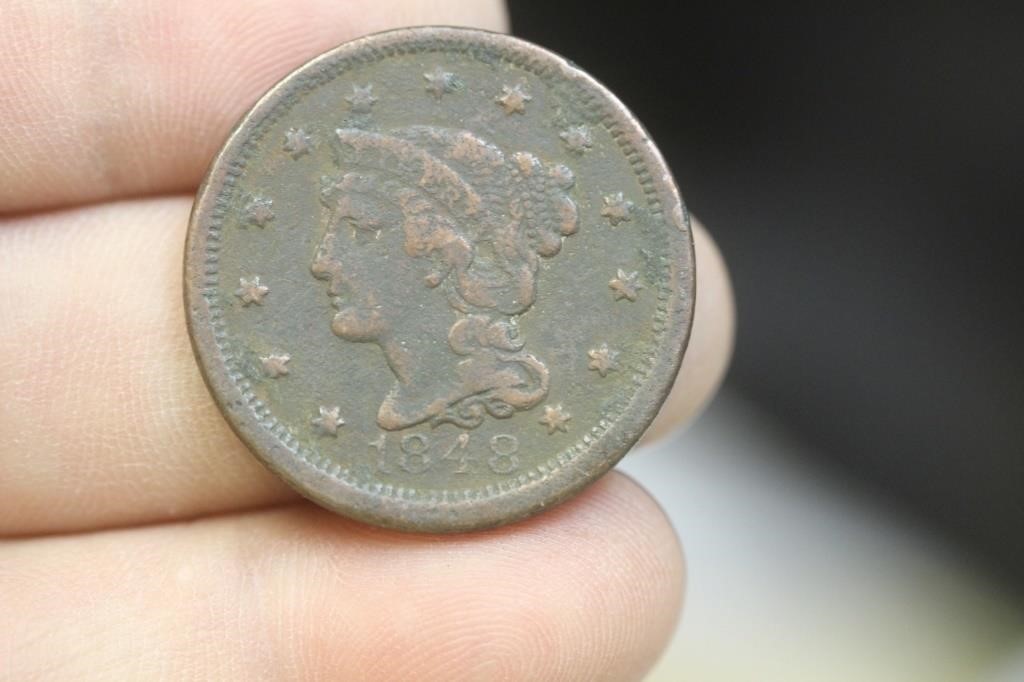 1848 Large Cent