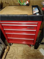 Craftsman Tool Box/ Work Station & Contents