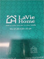 LaVie Home 15x21.25 black picture frame