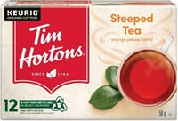 Tim Hortons Steeped Orange Pekoe Tea, Single