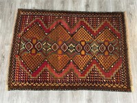 Tribal Rug from North East Iran, Ghochan Wool