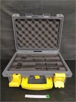 Invicta Gray Yellow Hard Carrying Case 16\" x 12\"