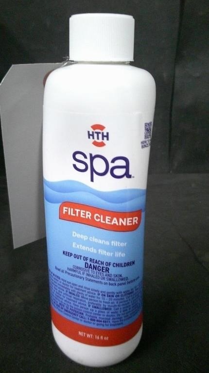 HTH SPA, FILTER CLEANER, 16 Fluid Ounces