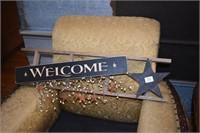 Decorative Welcome Sign