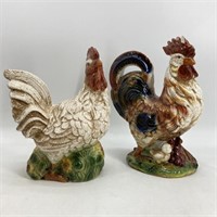 Tray- Modern Ceramic Chickens
