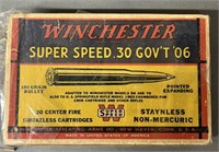 17 rnds Winchester Super Speed .30-06 Ammo