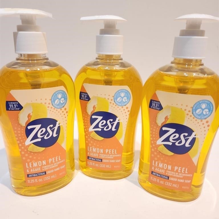 Zest Hand soap Qty 3\ 332m