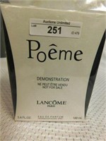 NEW IN BOX LANCÔME POEME TESTER NEVER OPENED