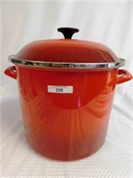 NEW OUT OF BOX Le CREUSET 8 qt. ENAMELED STEEL STO
