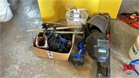 OFFSITE*Qty of Clamps, Welding Helmets,