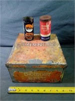Vintage Items Including Tins & More