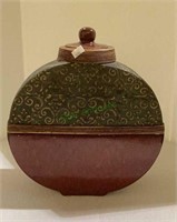 Pottery Bombay brand decorative canister