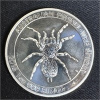2015 Australia 1 oz Silver Funnel-Web Spider